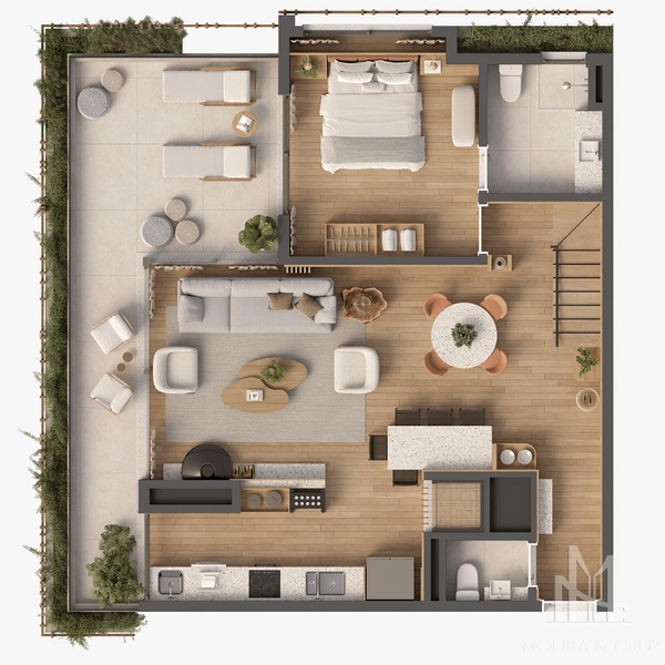 Apartamento cobertura 3 quartos no Bavária em Gramado: 16ª foto da galeria de imagens do imóvel