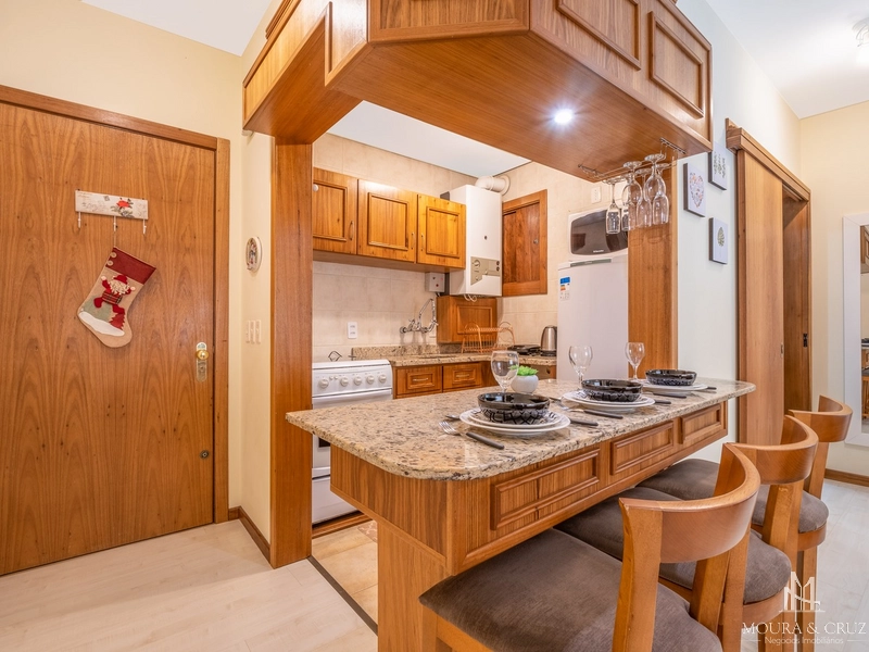 Apartamento 1 quarto mobiliado no Centro de Gramado: 7ª foto da galeria de imagens do imóvel