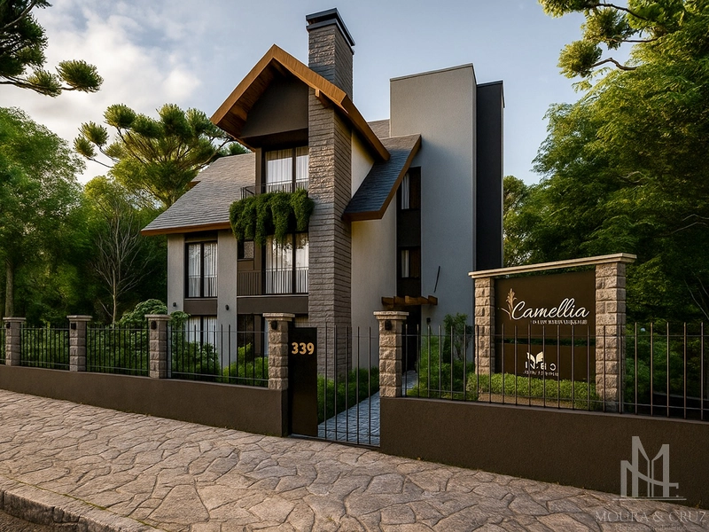 Apartamento 1 quarto em Gramado: 1ª foto da galeria de imagens do imóvel