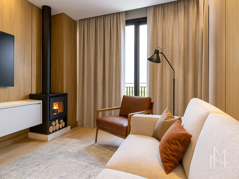 Apartamento 1 quarto em Gramado: 4ª foto da galeria de imagens do imóvel