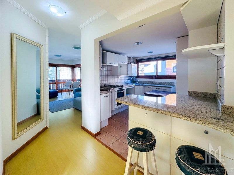 Apartamento 2 quartos semi mobiliado em Gramado: 4ª foto da galeria de imagens do imóvel