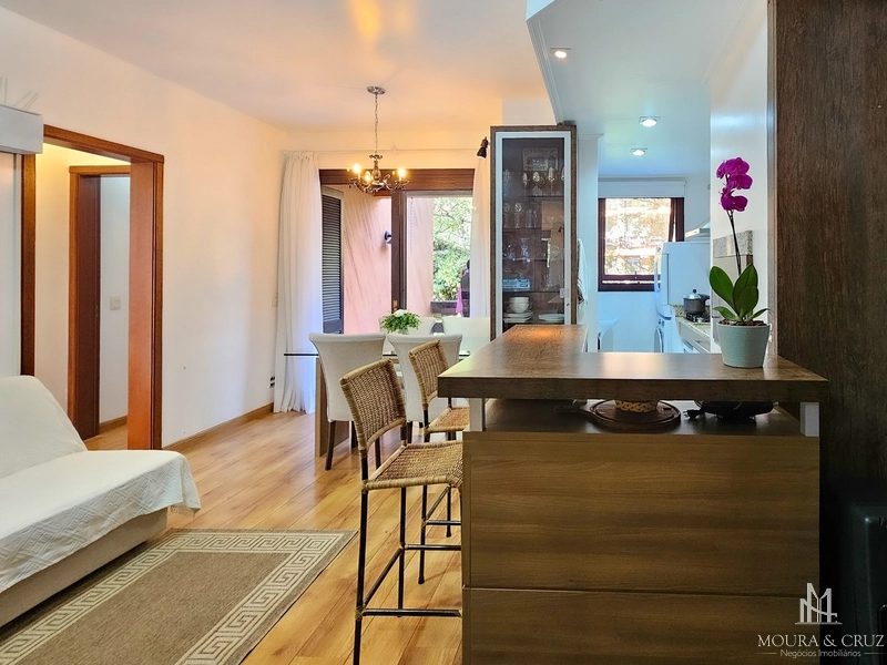 Apartamento 2 quartos mobiliado no Knorr Ville em Gramado: 3ª foto da galeria de imagens do imóvel