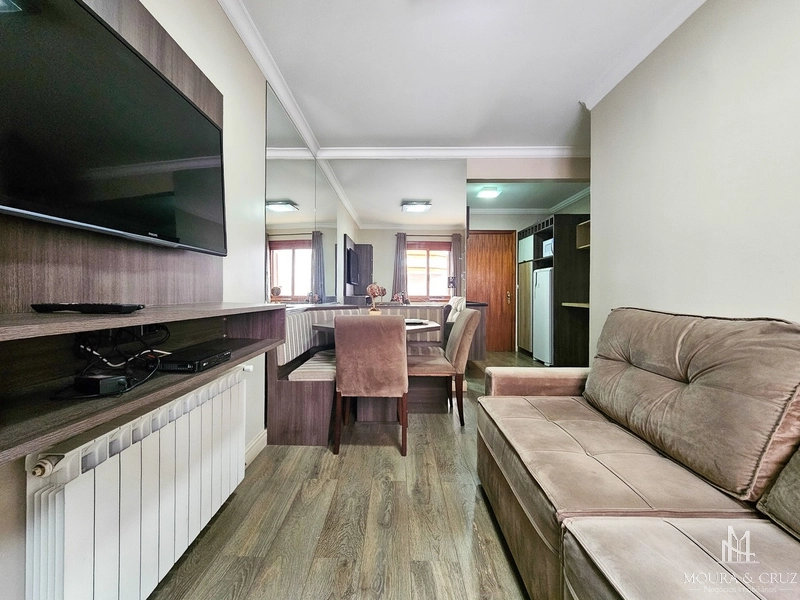 Apartamento mobiliado 1 quarto no Centro de Gramado: 3ª foto da galeria de imagens do imóvel