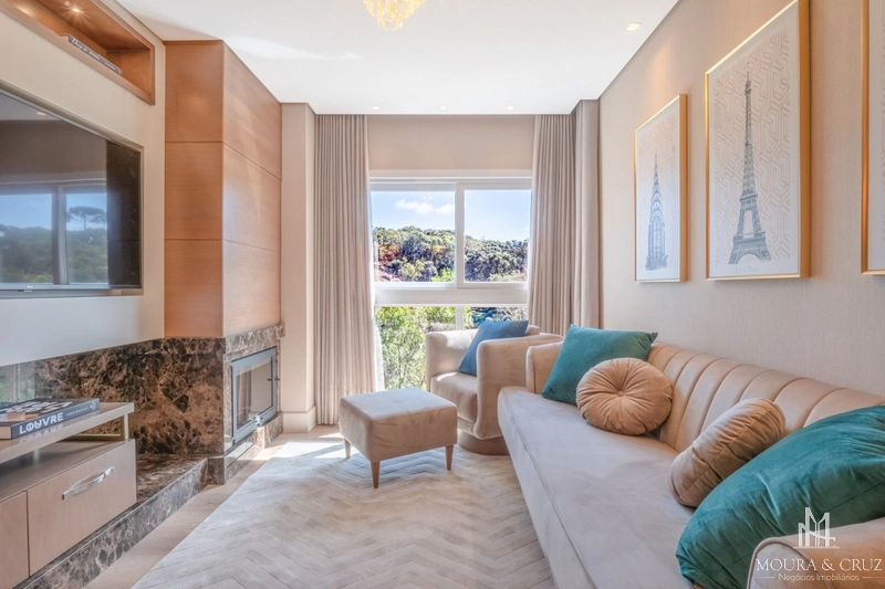 Apartamento 2 quartos mobiliado no Centro de Gramado: 2ª foto da galeria de imagens do imóvel