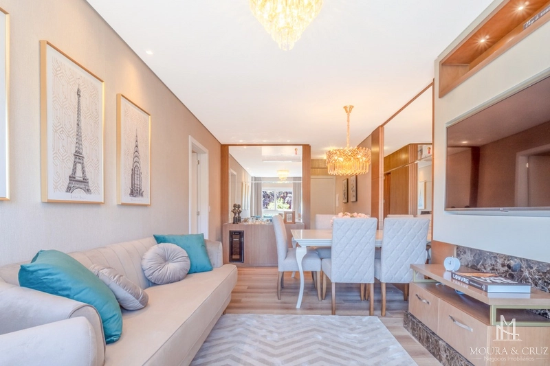 Apartamento 2 quartos mobiliado no Centro de Gramado: 3ª foto da galeria de imagens do imóvel