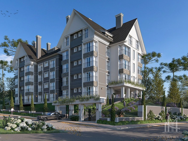 Apartamento cobertura 2 quartos em Gramado: 2ª foto da galeria de imagens do imóvel