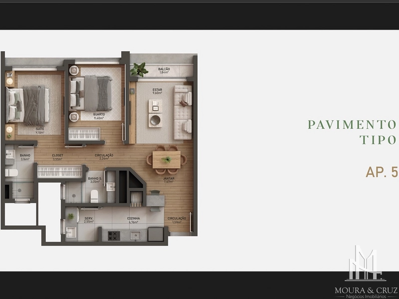 Apartamento 2 quartos em Gramado: 11ª foto da galeria de imagens do imóvel