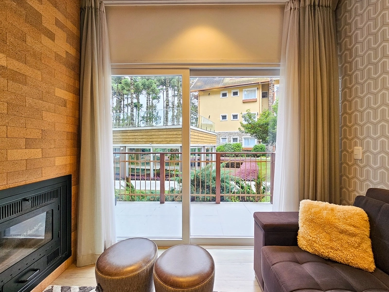 Apartamento 1 quarto em Gramado: 4ª foto da galeria de imagens do imóvel