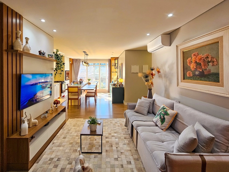 Apartamento mobiliado 3 quartos em Gramado: 4ª foto da galeria de imagens do imóvel