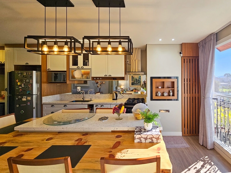Apartamento mobiliado 3 quartos em Gramado: 9ª foto da galeria de imagens do imóvel