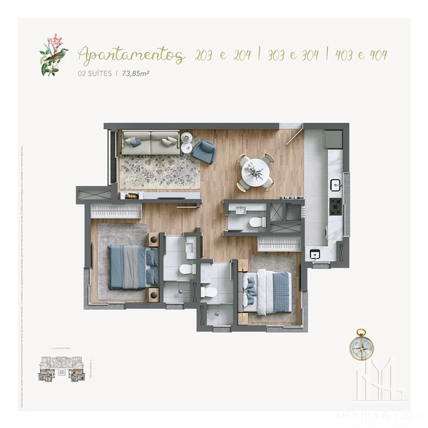 Apartamento 2 quartos no Centro de Canela: 17ª foto da galeria de imagens do imóvel