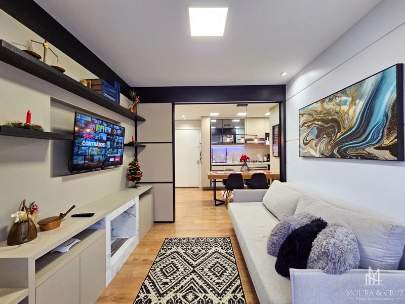 Apartamento 1 quarto mobiliado no Centro de Gramado: 1ª foto da galeria de imagens do imóvel