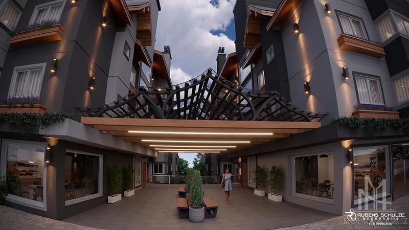 Apartamento 1 quarto em Gramado: 3ª foto da galeria de imagens do imóvel