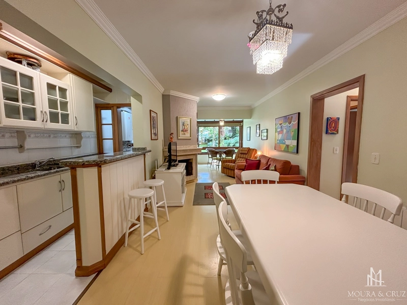 Apartamento 2 quartos mobiliado no Planalto em Gramado: 2ª foto da galeria de imagens do imóvel