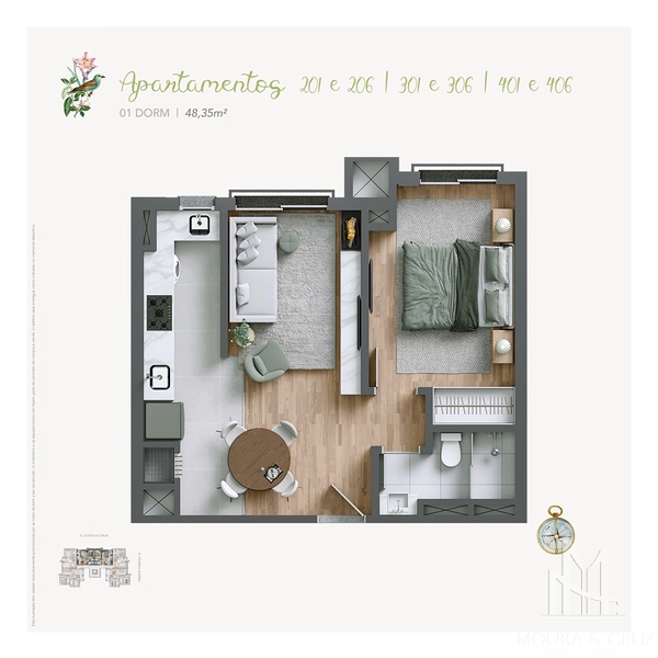 Apartamento 1 quarto no Centro de Canela: 17ª foto da galeria de imagens do imóvel