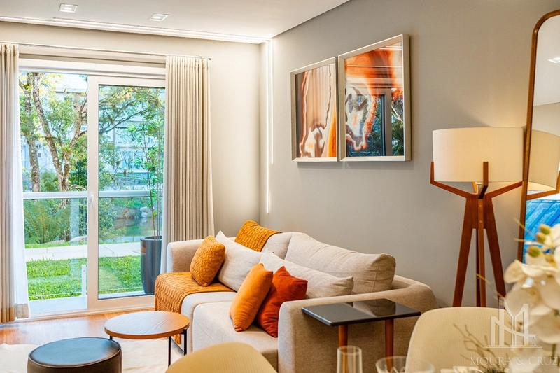 Apartamento 1 quarto mobiliado no Carniel em Gramado: 4ª foto da galeria de imagens do imóvel