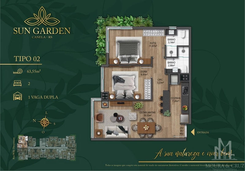 Apartamento 2 quartos no Centro de Canela: 23ª foto da galeria de imagens do imóvel