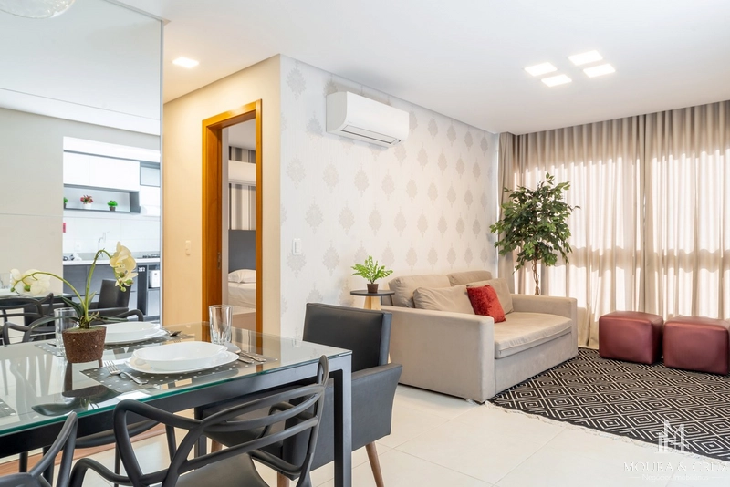 Apartamento 2 quartos mobiliado no centro de Gramado: 5ª foto da galeria de imagens do imóvel