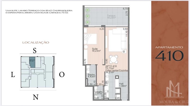 Apartamento 1 quarto em Gramado: 5ª foto da galeria de imagens do imóvel