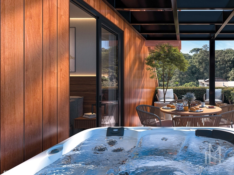 Apartamento Cobertura 2 dormitórios no Centro de Gramado: 4ª foto da galeria de imagens do imóvel