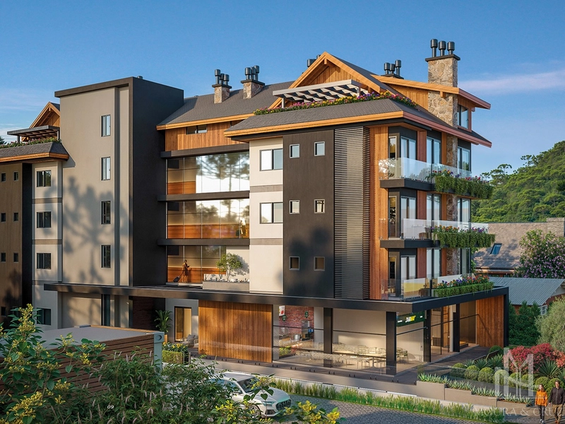 Apartamento Cobertura 2 dormitórios no Centro de Gramado: 9ª foto da galeria de imagens do imóvel