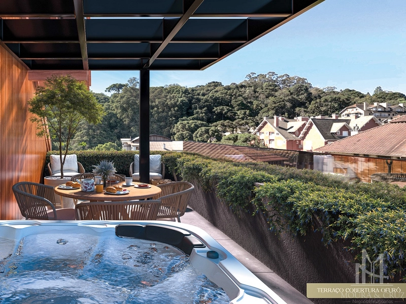 Apartamento Cobertura 2 dormitórios no Centro de Gramado: 5ª foto da galeria de imagens do imóvel