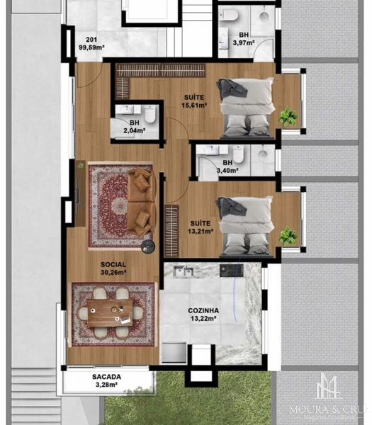 Apartamento 2 quartos no Centro de Gramado: 26ª foto da galeria de imagens do imóvel
