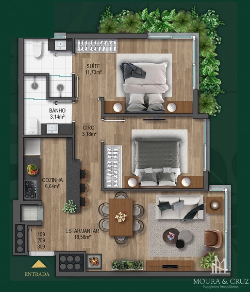 Apartamento 2 quartos no Centro de Canela: 5ª foto da galeria de imagens do imóvel