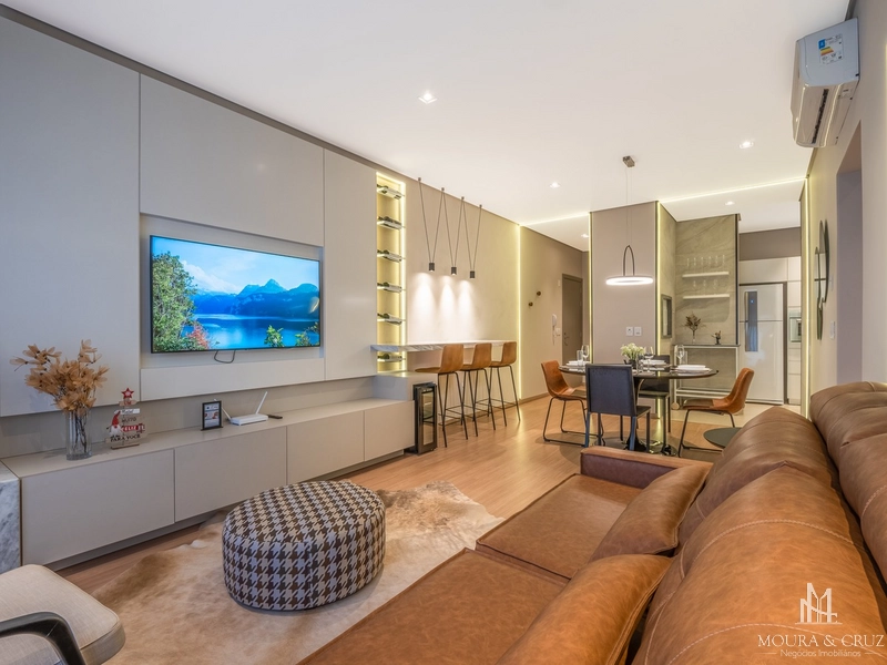 Apartamento 2 quartos mobiliado no Centro de Gramado: 2ª foto da galeria de imagens do imóvel