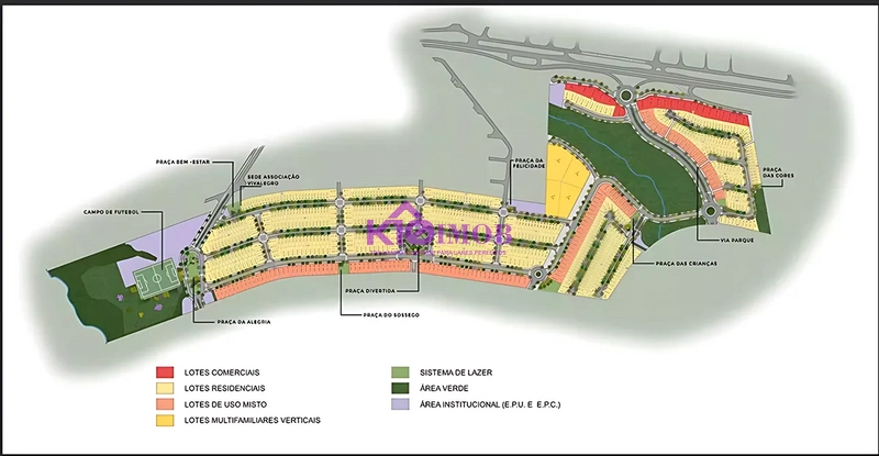 Terreno Plano Esquina Vivalegro Votorantim/SP: 5ª foto da galeria de imagens do imóvel