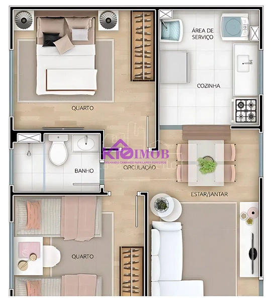 Apartamento Residencial Solar do Vale Sorocaba/SP: 15ª foto da galeria de imagens do imóvel