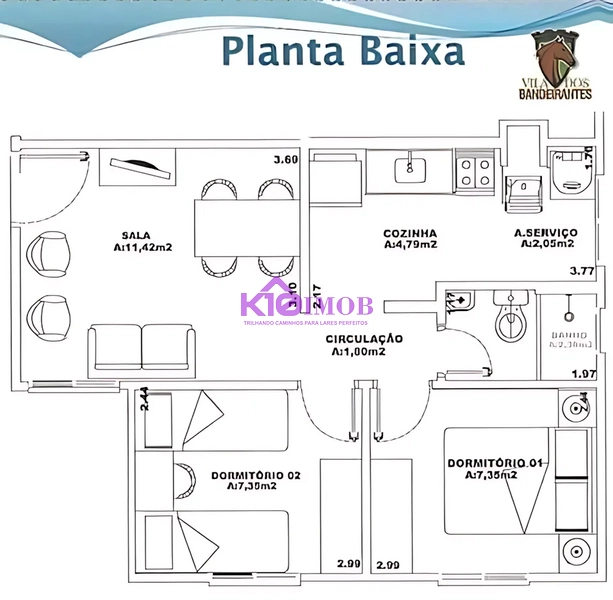  Apartamento Condominio Imagine Ipanema Sorocaba/SP: 14ª foto da galeria de imagens do imóvel