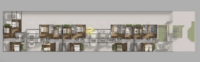 Sobrados à Venda no Residencial Manaii - Boa Vista, Curitiba/PR: 14ª foto da galeria de imagens do imóvel