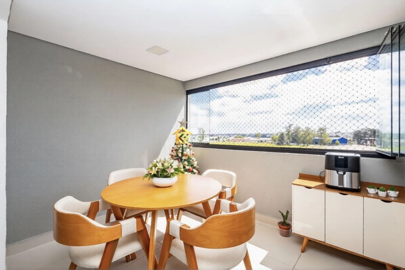 Apartamento Semi-mobiliado à Venda – Alto Tarumã, Pinhais/PR: 4ª foto da galeria de imagens do imóvel