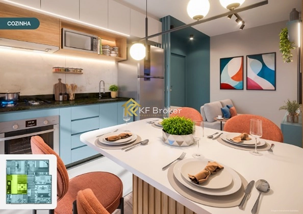 Apartamentos à Venda – Weissópolis, Pinhais/PR: 3ª foto da galeria de imagens do imóvel