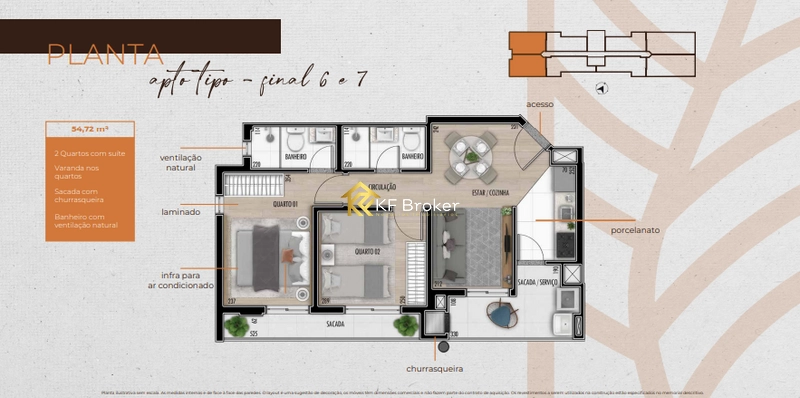 Apartamentos à Venda, de 1 a 3 quartos - Bairro Alto, Curitiba/PR: 34ª foto da galeria de imagens do imóvel