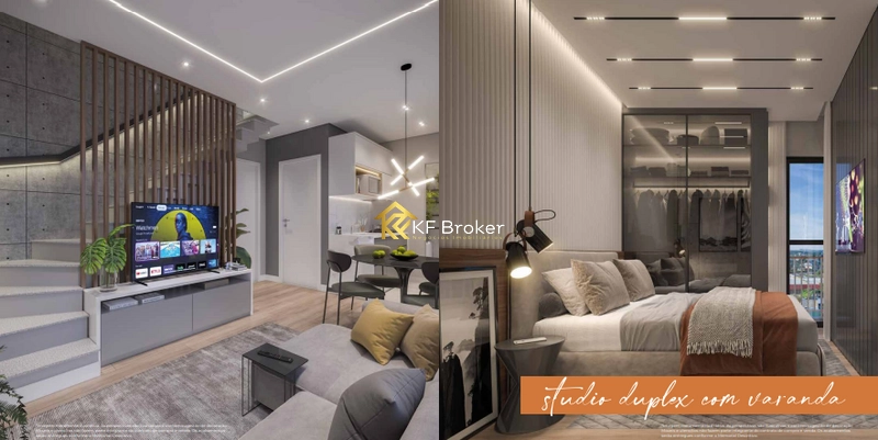 Apartamentos à Venda, de 1 a 3 quartos - Bairro Alto, Curitiba/PR: 3ª foto da galeria de imagens do imóvel