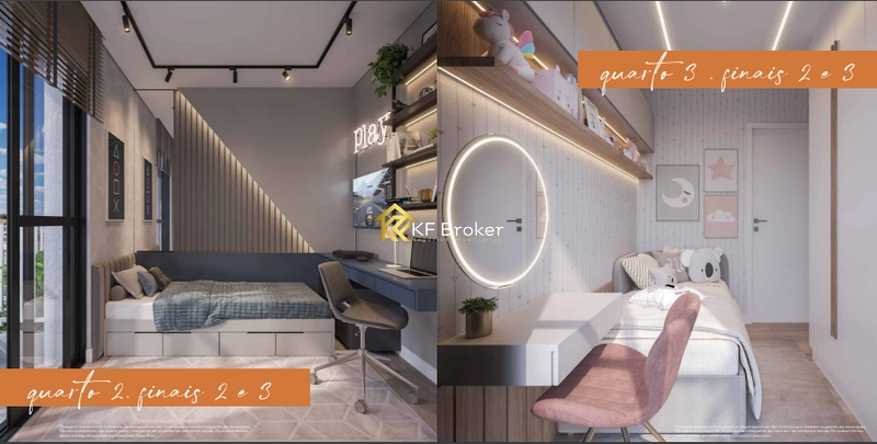 Apartamentos à Venda, de 1 a 3 quartos - Bairro Alto, Curitiba/PR: 4ª foto da galeria de imagens do imóvel