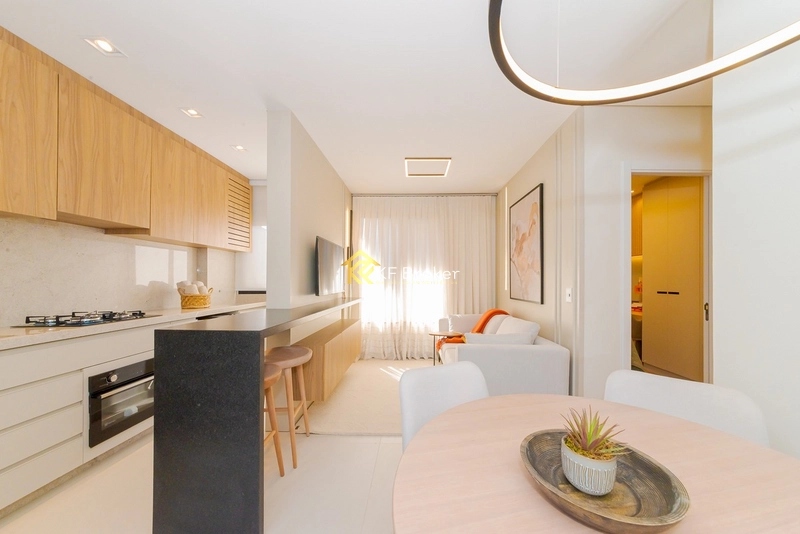 Apartamentos à Venda, com 2 quartos – Mossunguê, Curitiba/PR: 3ª foto da galeria de imagens do imóvel