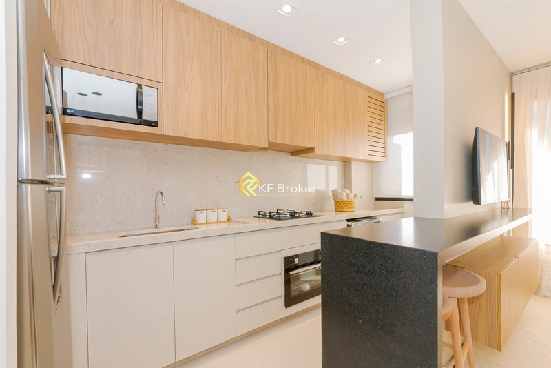 Apartamentos à Venda, com 2 quartos – Mossunguê, Curitiba/PR: 14ª foto da galeria de imagens do imóvel