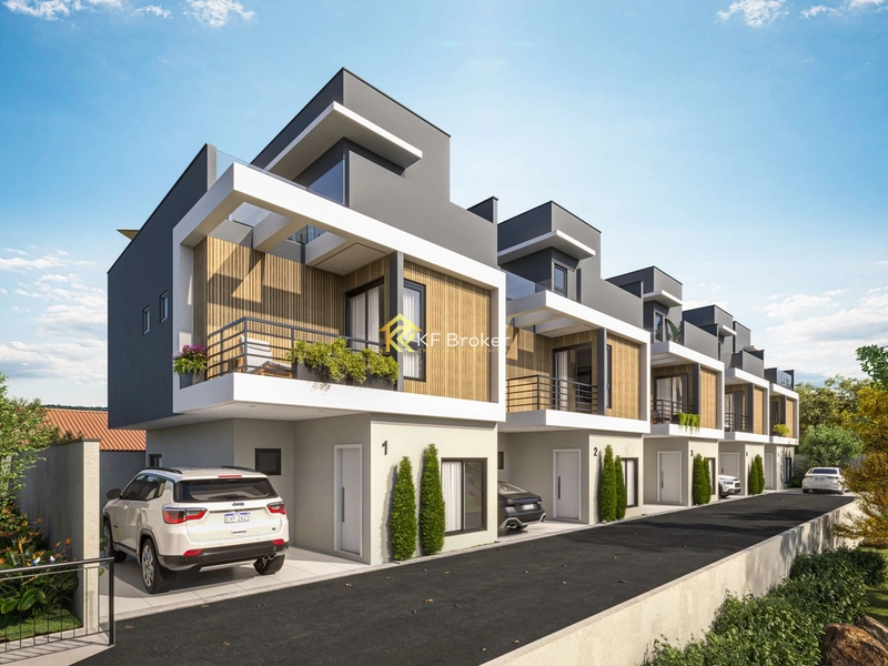 Sobrados Triplex à Venda, com 01 suíte - Bacacheri em Curitiba/PR: 3ª foto da galeria de imagens do imóvel
