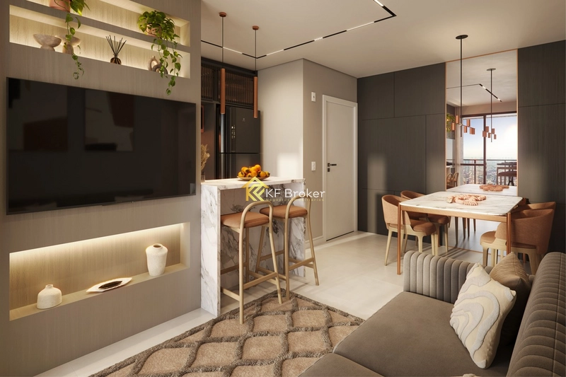 Apartamentos e Studios à Venda – Capão Raso, Curitiba/PR: 3ª foto da galeria de imagens do imóvel