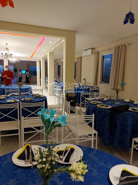 Salão de festas montado para alugar em Santo André : 2ª foto da galeria de imagens do imóvel