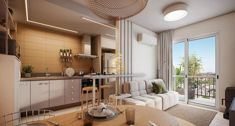 Apartamento 2 dormitórios : 7ª foto da galeria de imagens do imóvel