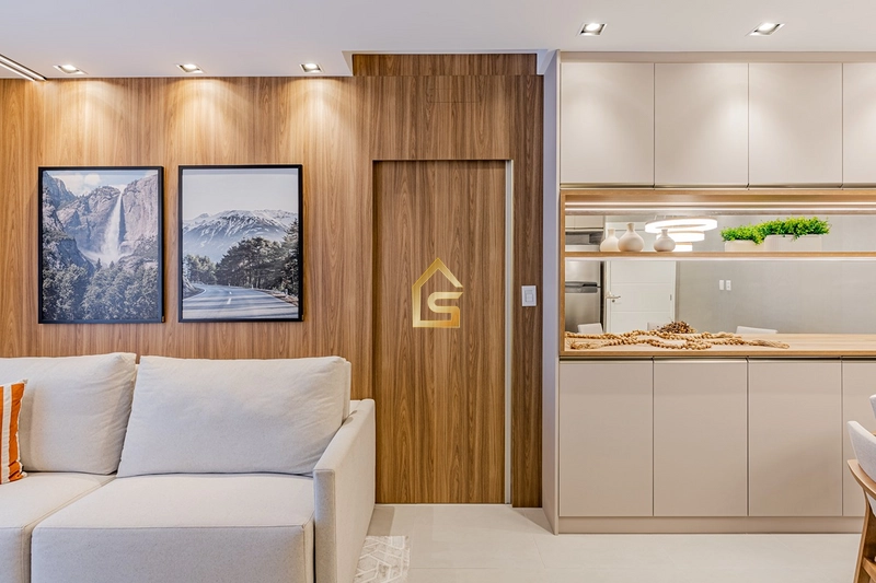 Apartamento 2 dormitórios mobiliado: 6ª foto da galeria de imagens do imóvel