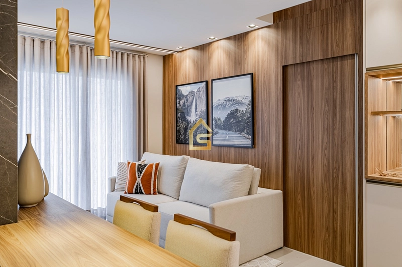 Apartamento 2 dormitórios mobiliado: 5ª foto da galeria de imagens do imóvel