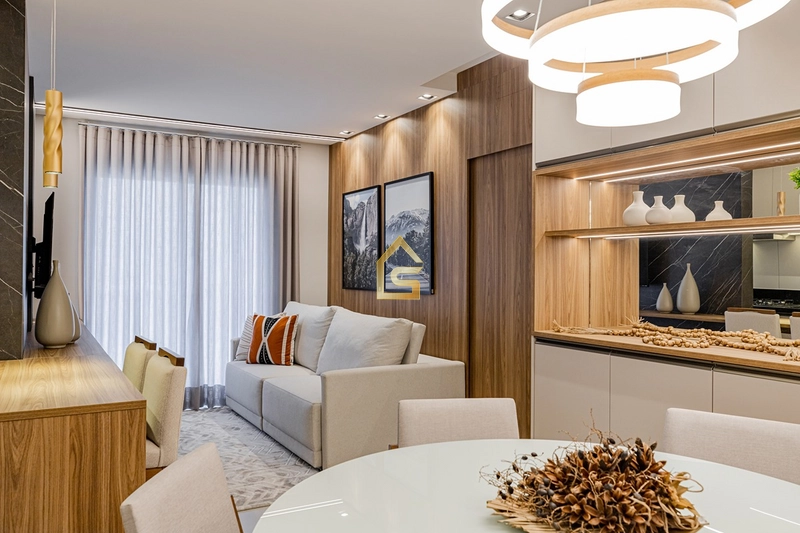 Apartamento 2 dormitórios mobiliado: 1ª foto da galeria de imagens do imóvel