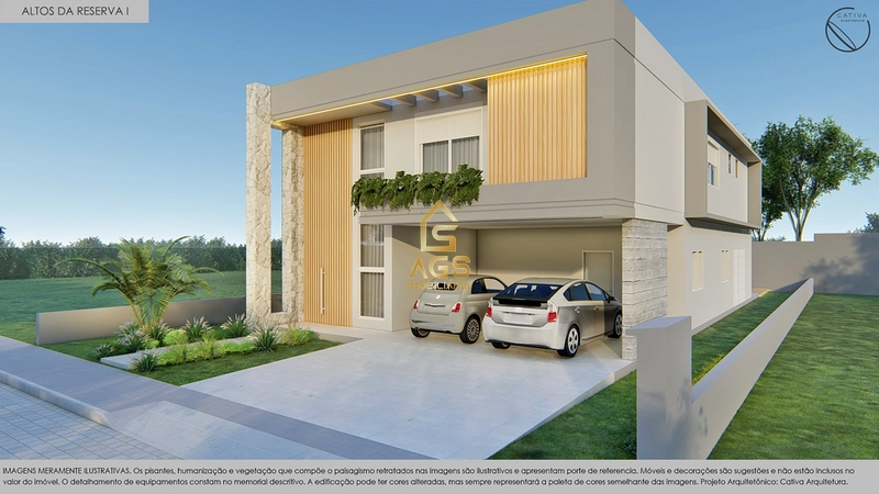 LANÇAMENTO - CASA 20 NO CONDOMÍNIO FECHADO ALTOS DA RESERVA: 3ª foto da galeria de imagens do imóvel