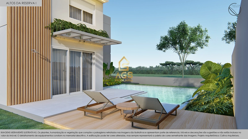 LANÇAMENTO - CASA 20 NO CONDOMÍNIO FECHADO ALTOS DA RESERVA: 28ª foto da galeria de imagens do imóvel
