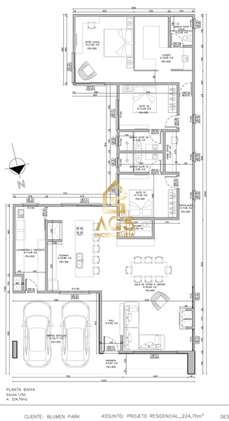 CASA ALTO PADRÃO DE 3 SUÍTES EM CONDOMINIO FECHADO: 2ª foto da galeria de imagens do imóvel